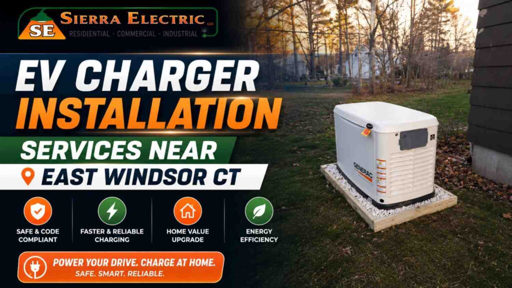 EV charger installation services near East Windsor CT