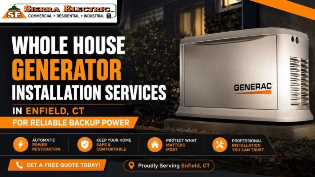 Whole House Generator Installation