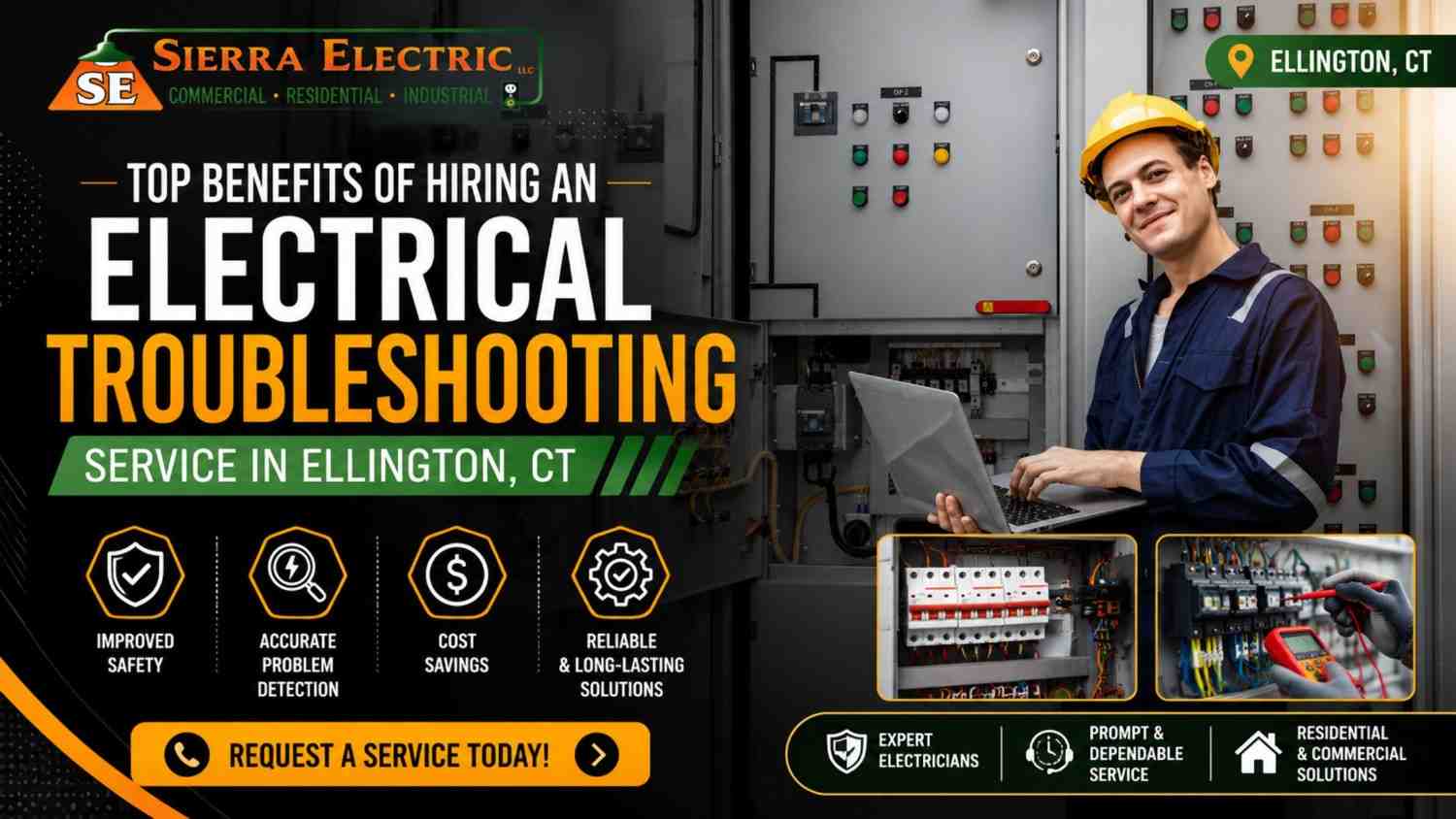 Top Benefits of Hiring an Electrical Troubleshooting Service in Ellington, CT
