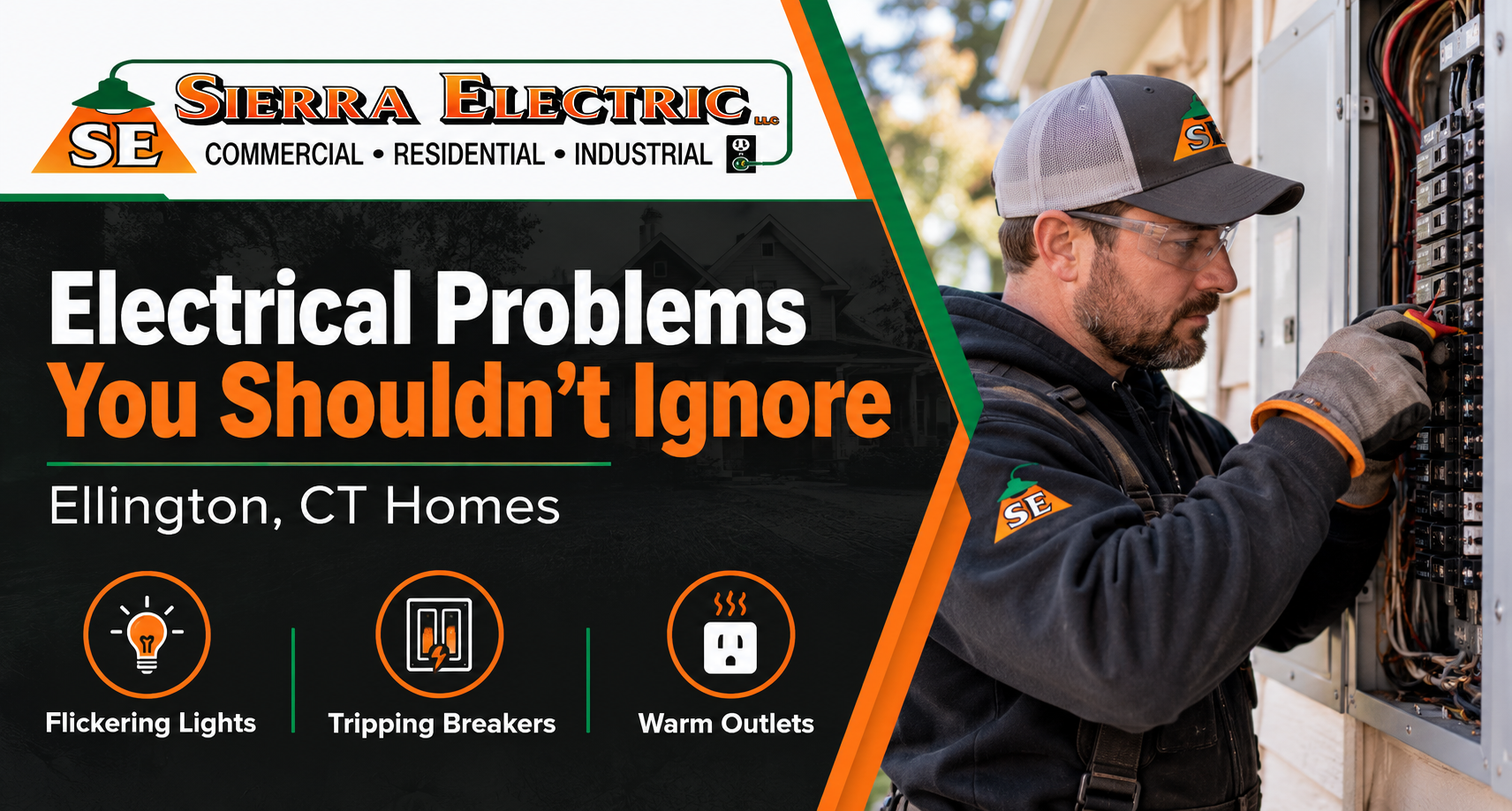 Electrical problems in Ellington CT